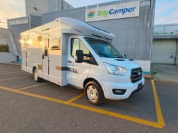 Horon 87 XT con letti gemelli e letto basculante